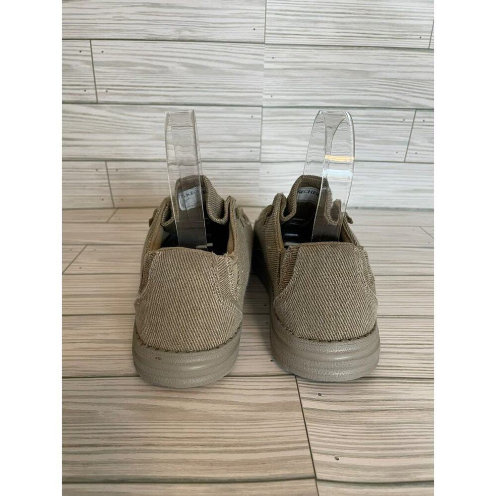 Skechers Brown slip on sneaker air-cooled memory foam Size 4 - Picture 5 of 16